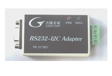 GY760X RS232轉I2C接口適配器  (1-16路I2C)具體型號：GY7601/GY7602/GY7604/GY7608/GY7616
